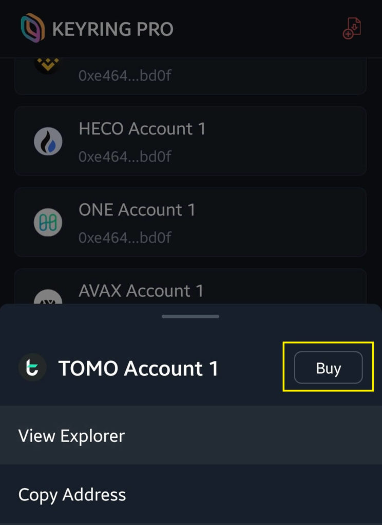 Where to buy TOMO