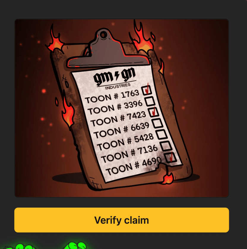 How to verify claim