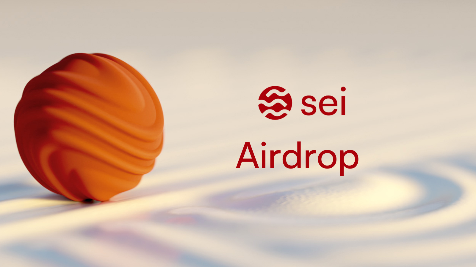 Sei network airdrop how to get
