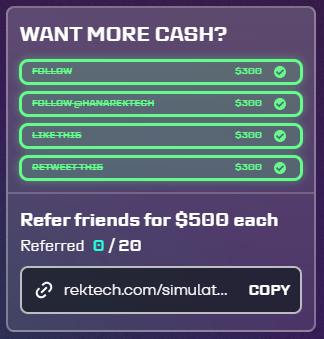 Rektech Airdrop more money