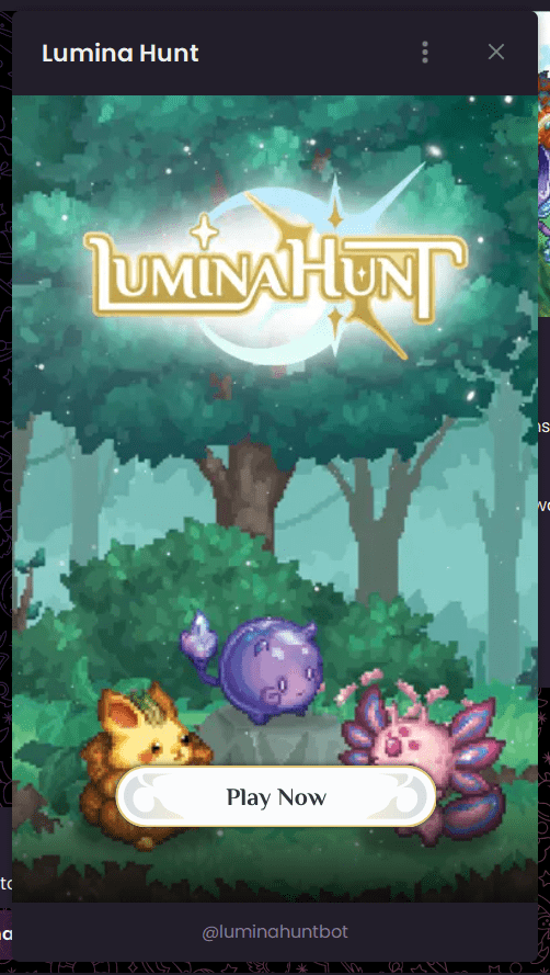 Tatsumeeko Lumina Hunt play now