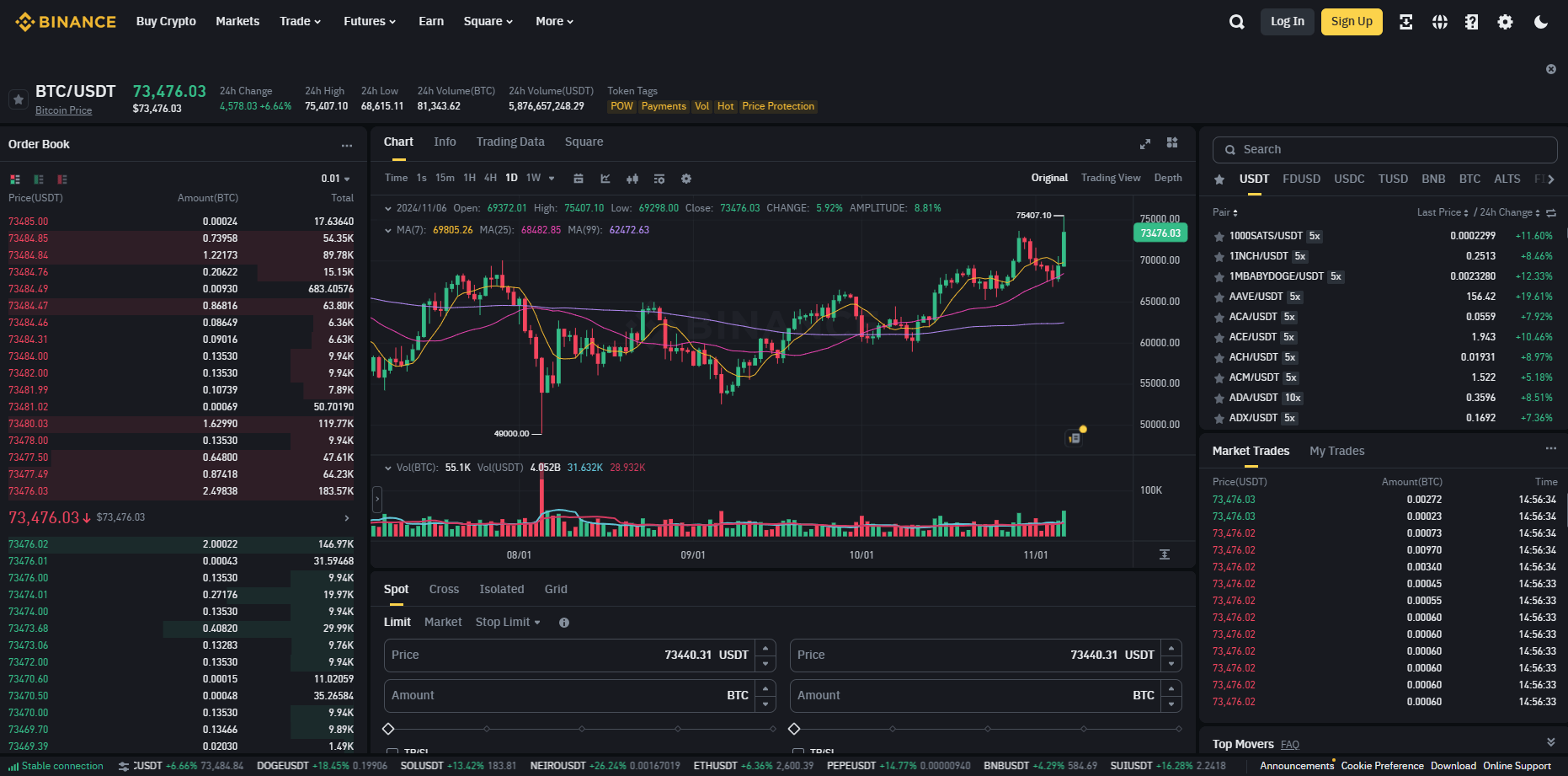 Crypto-legacy.app Binance 