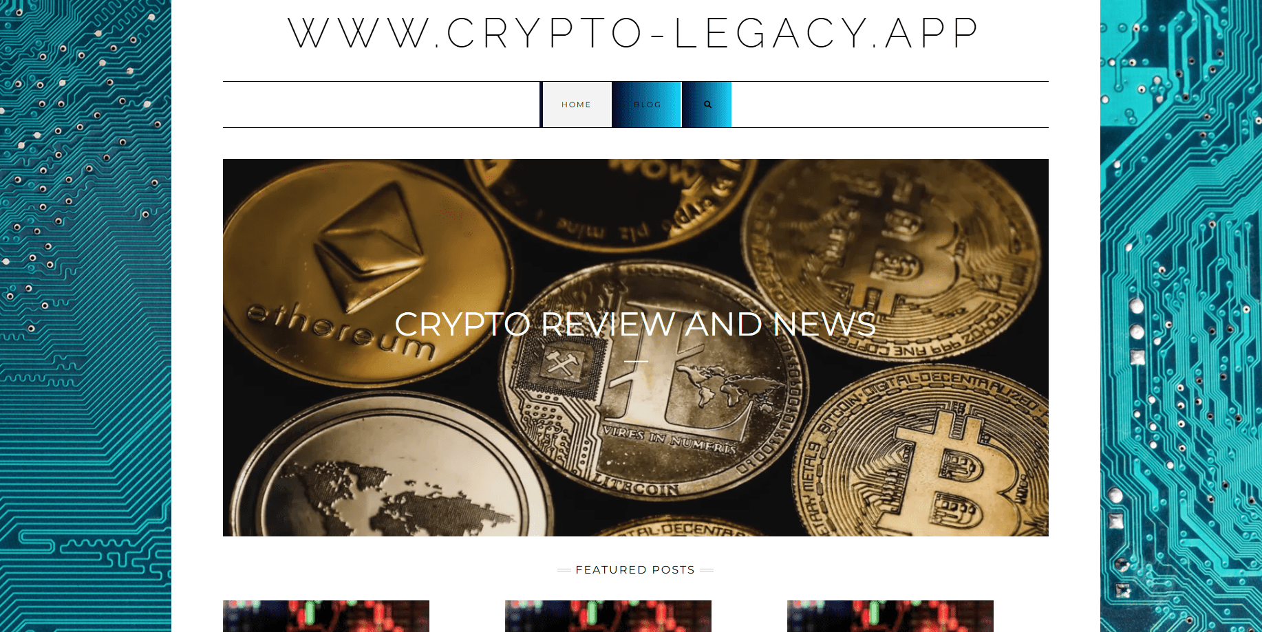 Crypto-legacy.app sloppy website 2