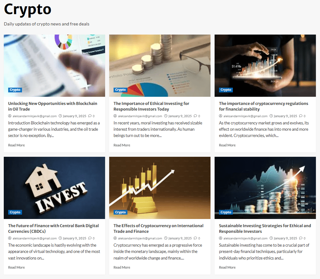 Newznav.com Crypto Archives Page crypto page