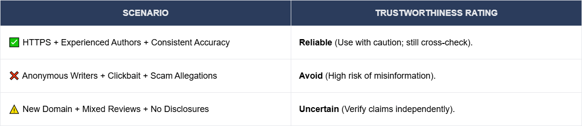 eCryptobit.com bitcoin table